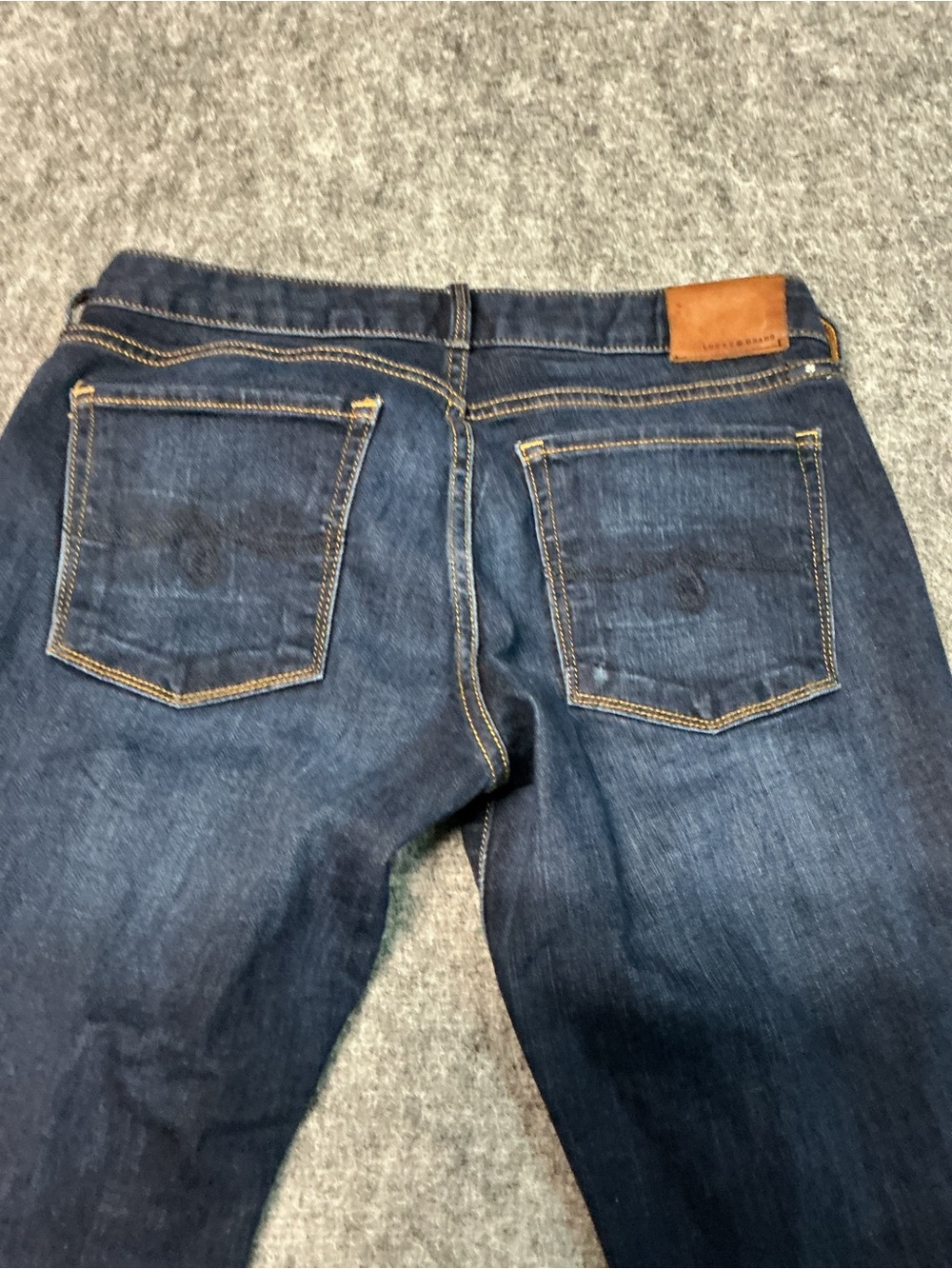 Lucky Brand Hayden Skinny Jeans Women’s Size 2/26 Dark Wash Denim - Picture 2 of 11
